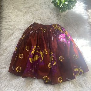 African Print Skirt Ankara Skirt Big girls M A-line